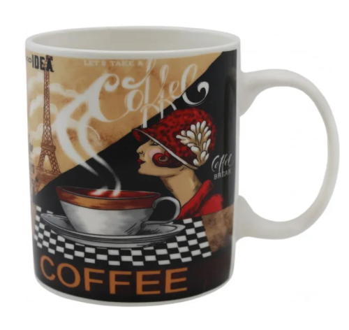 Кружка время для кофе 350мл ZPX1124-3/1